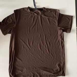 Metal Vent Tech Short-Sleeve Shirt Brown